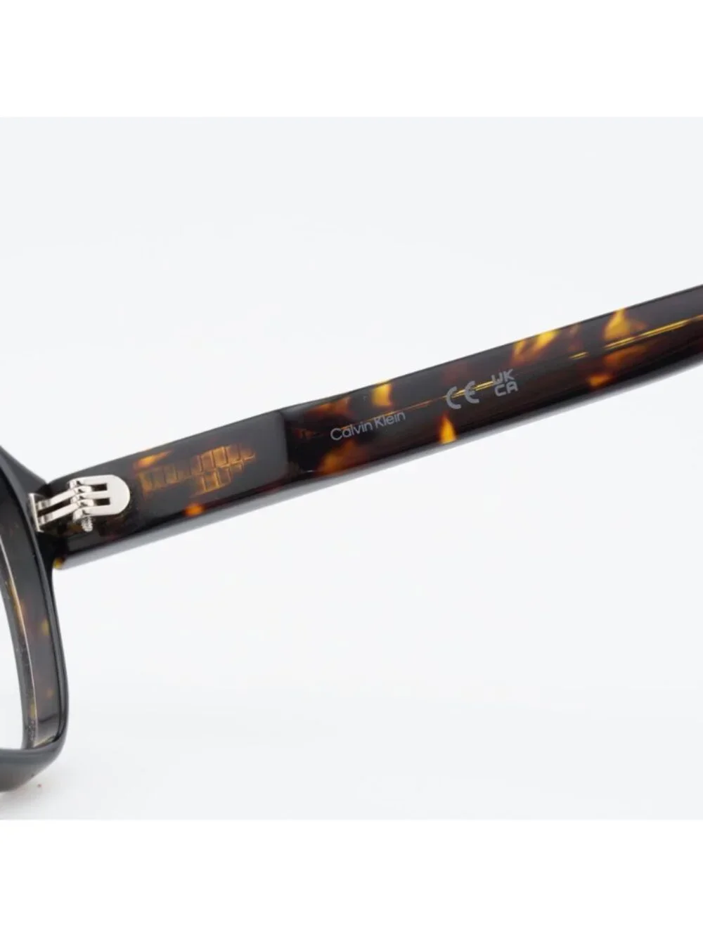 Calvin Klein CK25515 240 Eyeglasses Brown 58mm Square Frame